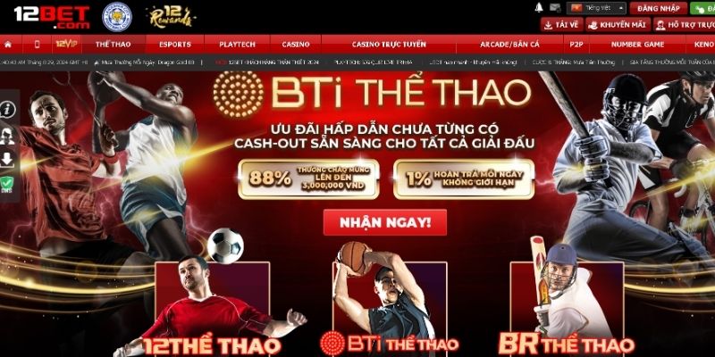 Khám phá kho game khủng sau khi tải app 12Bet