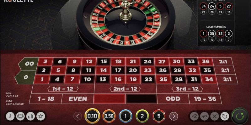 Cách tham gia trò chơi Roulette trong một nốt nhạc tại 12Bet